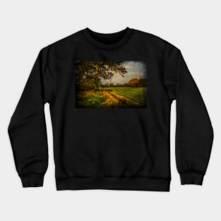 Tidmarsh Meadows in Autumn Crewneck Sweatshirt